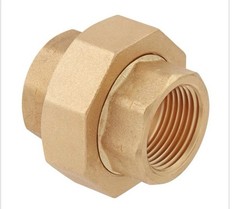 Everbilt 3/4-in. FIP Brass Union, Lead-Free Plumbing Connection