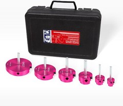 6PCS PVC Pipe Reamer Kit Fitting Socket Saver SCH Plumbing Tools for 1/2″ Drills