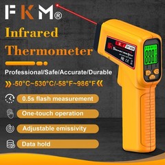 Infrared Thermometer Gun Non-Contact Laser Temperature Gun,-58°F~986°F(-50°C~…