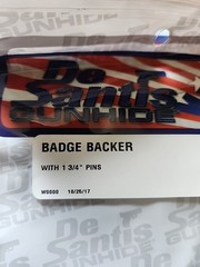 DeSantis Badge Backer W/1 3/4″ Pin Width U09BZ00Z0