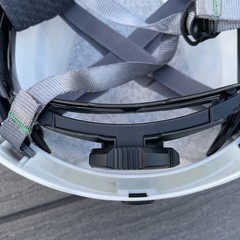 MSA V-Gard H1 Nonvent Safety Helmet Trivent Fas-Trac III Pivot White