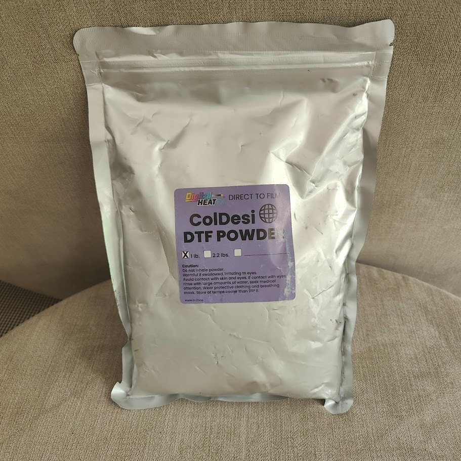 Digital Heat Fx DTF Powder 1LB for Direct To Film Printing