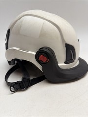 KASK White Safety Helmet Hard Hat Adjustable Chin Used Good Condition 🔥