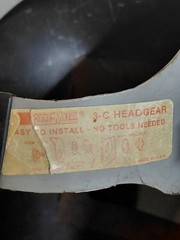 Vintage Fibre-Metal Fiberglass Welding Helmet w/ 3-C Headgear Made in USA