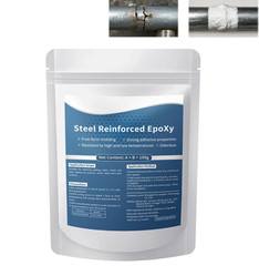 Steel Reinforced Epoxy Putty Waterproof Repair Clay for Metal Wood Car Crack Fix