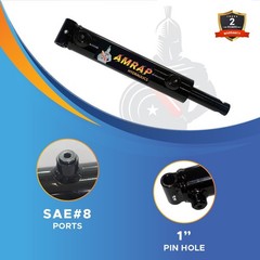 3×36 Hydraulic Cylinder – 3″ Bore, 36″ Stroke – Pin Eye Hydraulic Cylinder
