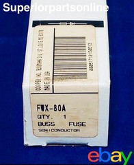 *NEW* BUSSMANN FWX-80A FUSE 80A, 250V, FWX80A 🇺🇸MADE IN USA🇺🇸