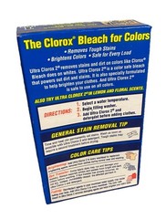 Clorox 2 Non Chlorine Color Safe Bleach / 3 oz TRAVEL SIZE, 1 Load Discontinued.