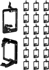 Low Voltage Mounting Bracket, 20 Pack 1 Gang Single Gang Drywall Mounting Wall P