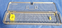 Aesculap JF435R Endoscope/ Light Cable Sterilization Case With Scope Fittings.