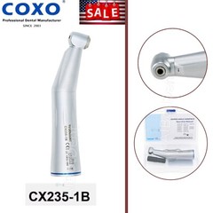 US COXO 1:5 10:1 20:1 Dental Low Speed Fiber Optic Implant Electric Contra Angle