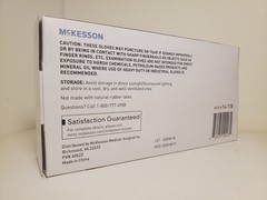 McKesson Vinyl Exam Powder Free Gloves Large (Pack of 100) (14-118)