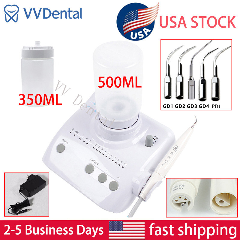 Dental Ultrasonic Scaler Detachable Handpiece Auto Water Supply Tooth Cleaner