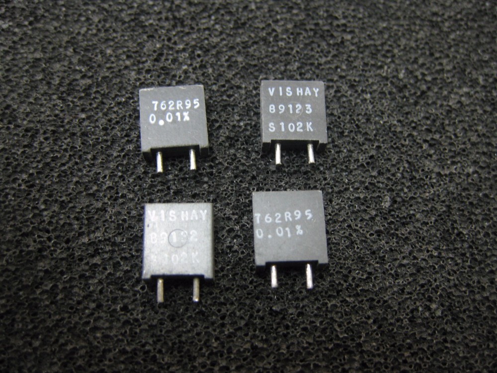 Lot of 10 762R95 Vishay S102K Series Metal Foil Resistors 0.01% 762.95Ω