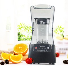 2600W Heavy-duty Commercial Blender With Shield Quiet Sound Enclosure 1.8L 110V