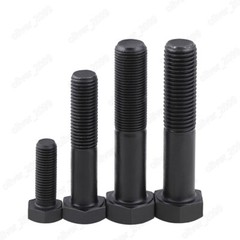 Fine Thread Black 8.8 Steel Hexagon Bolts Hex Head Screws M8 M10 M12