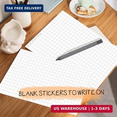 0.25 Inch White Color Coding Stickers,4200 PCS Small Round Circle Labels,Flat Pa