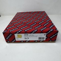 Smead 34100 0.75 in. Expansion End Tab Fastener Folders – Manila (50/Box) New