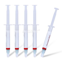 Dental Porcelain Etch Gel 9.5% HF Hydrofluoric Acid Etchant 2.5ml/Syringe Tips