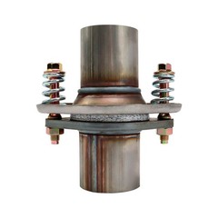 2 1/8″ 2.125″ x 2 1/4″ 2.25″ Exhaust Muffler Flange Pipe Repair Spherical Joint