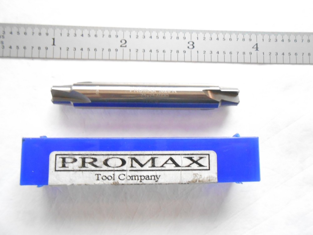 NEW PROMAX USA .020″ RADIUS X 2-1/2″ OAL 4FL. DE CARBIDE CORNER ROUNDING ENDMILL