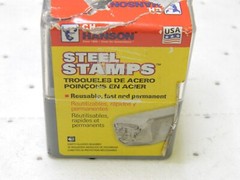 C.H. Hanson 9 Piece, 1/4″ Figures Character Steel Stamp Set