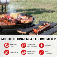 ThermoPro TP420 2-in-1 Instant Read Thermometer for Cooking, Infrared
