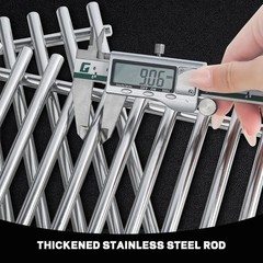 SUS304 9MM Stainless Steel Grill Grates for Ninja FlexFlame PG300 Series,XSKGRIL