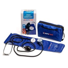 PARAMED Aneroid Sphygmomanometer with Stethoscope – Manual Blood Pressure