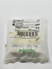 (QTY 2) Schneider Electric TeSys Auxiliary Contact Block GVAE11