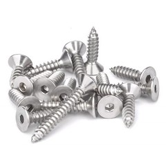 Hex Socket Countersunk Flat Head Self Tapping Screws 304 Stainless Steel M2-M6