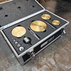Troemner 1g-1.25kg 10pc Calibration Weights Currently In Calibration w/ Case