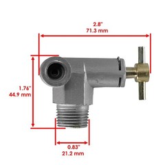 Fuel Tap Shut Off Valve For Ford 2000 3000 4000 5000 3600 4000 4600 450 4500 455