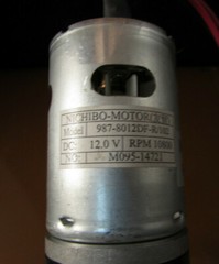 Nichibo-Motor Planetary Gear DC brush motor 12V 1/26 ratio 415 rpm Gearmotor