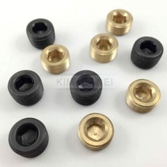 5pcs 1/8″ 1/4″ 3/8″ 1/2″ NPT Internal Hex Thread Socket Pipe Plug New