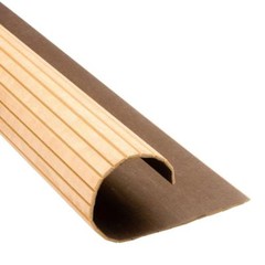 Pole Wrap 96 in. x 12 in. Oak Basement Support Column Cover Decor Protective