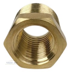 10PC 3/8″ Male x 1/4″ Female Hex Reducer Bushing Adapter Pipe Reducing Fitting