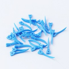 40Pcs Dental Tulwar Wedges Sectional Matrix System Plastic Diastema Wedge Refill