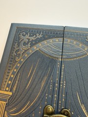 Archer & Olive Curtain Call Dot Grid Notebook Limited Edition NEW Latch Closure