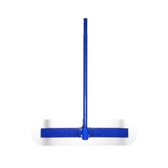 VEVOR Bull Concrete Float 47.24×7.28in, 4 Handle Round End Trowel Float Tool