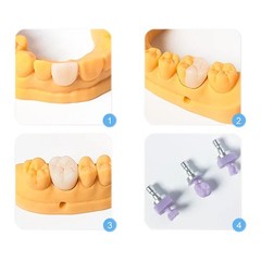 US C14 Dental Lithium Dislicate Block For Sirona Cerec IPS e.max CAD CEREC Block