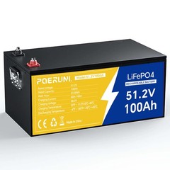 NEW 100Ah LiFePO4 Lithium Battery 15000 Deep Cycle BMS For Solar RV Off-grid
