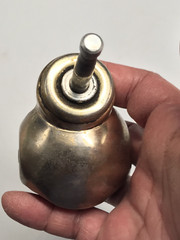 VTG SKK Stem Type Furniture Swivel Caster w/ Black Rubber Ball Wheels Japan