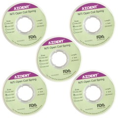 AZDENT Dental Orthodontic Niti Open Coil Spring Dia. 012/010*030 inch 3 Feet