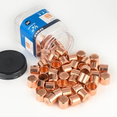 Pro 50 Pack EFIELD 3/4″ Copper Pipe End Cap ( Plug) Solder Fittings, Lead Free