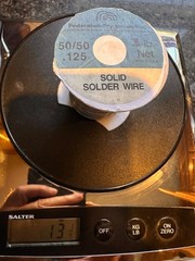 Solder 13.25oz. Wire 0.125 in. Tin/Lead 50/50