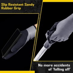 COOLJOB 100% Waterproof Winter Freezer Gloves for Working Medium, Dark Gray