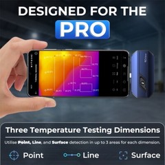 TC001 Thermal Camera for Android, 256 x 192 IR High Resolution Sealed