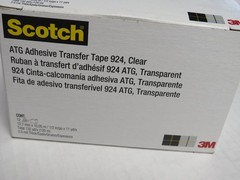 5 ROLLS ) 3M SCOTCH 924 ATG PREMIUM ADHESIVE TRANSFER TAPE 1/2″ X 11 YRD