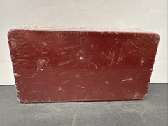 Hammond 1590BRD Aluminium ‘Stomp Box’ Enclosure Red (111 x 60 x 31mm)